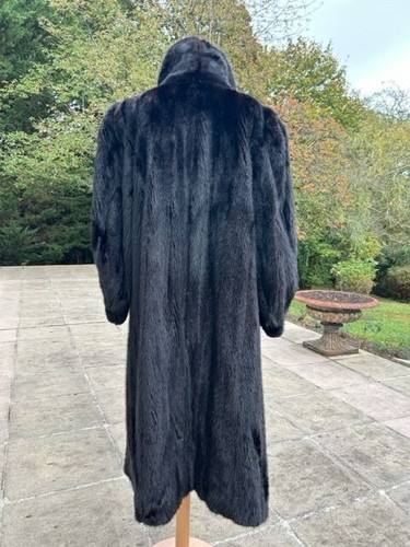 Manteau long vison - manteau, dark
