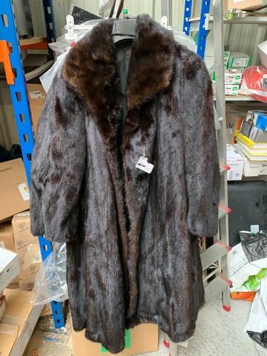 Manteau vison dark pour - en,