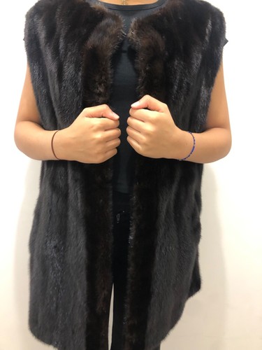 Veste fourrure yves saint - veste,