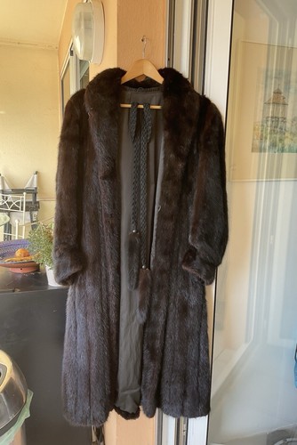 Manteau vison dark - manteau,